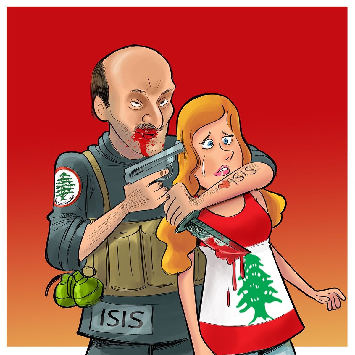 کاریکاتور /انتخابات لبنان و سیر جعجع