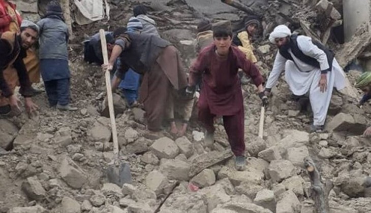 زلزله امروز افغانستان ۵کشته برجا گذاشت
