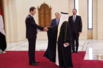 سفیر جدید بحرین استوارنامه خود را تقدیم رئیس جمهور سوریه کرد