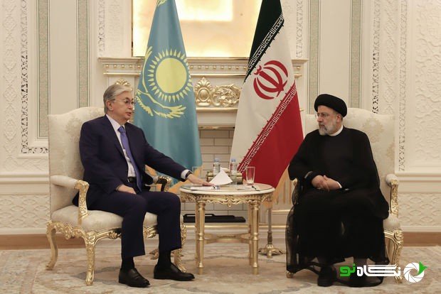 رئیس جمهور قزاقستان با رئیسی دیدار و گفتگو کرد