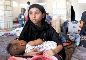 هر دو ساعت ۱ مادر و۶نوزاد یمنی جان می‌دهند