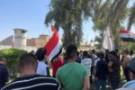 تحصن گسترده مردم عراق در اعتراض به حملات ترکیه به استان دهوک