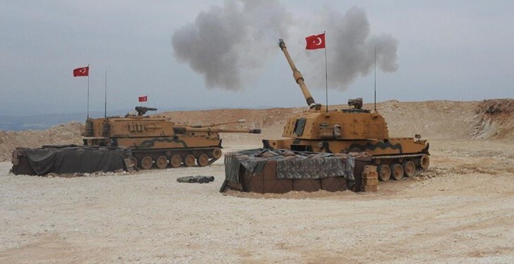 ترکیه بار دیگر به خاک سوریه تعرض کرد