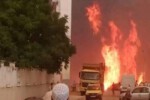 ۲۵ نفر در آتش سوزی های شرق الجزایر جان باختند