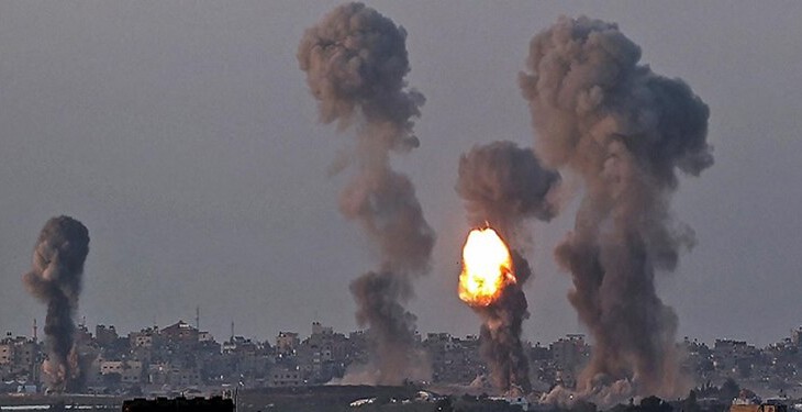 استفاده از۱۶تن بمب در غزه و ۸۵ شهید و زخمی/ شلیک۱۶۰موشک به اراضی۴۸