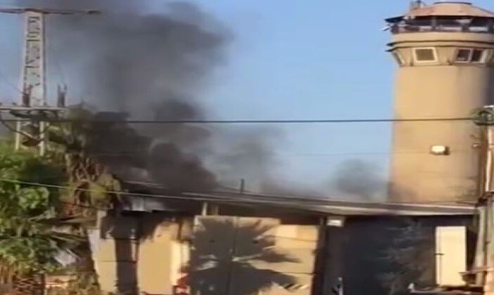 برج نظامی رژیم صهیونیستی به آتش کشیده شد/ زخمی شدن ۷ صهیونیست