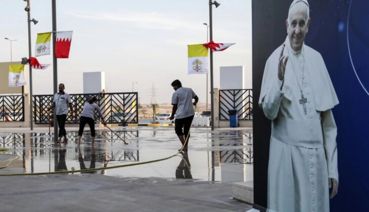 ماموریت پاپ در بحرین همزمان با انتخابات این کشور ؛مشروعیت سازی برای پادشاه  