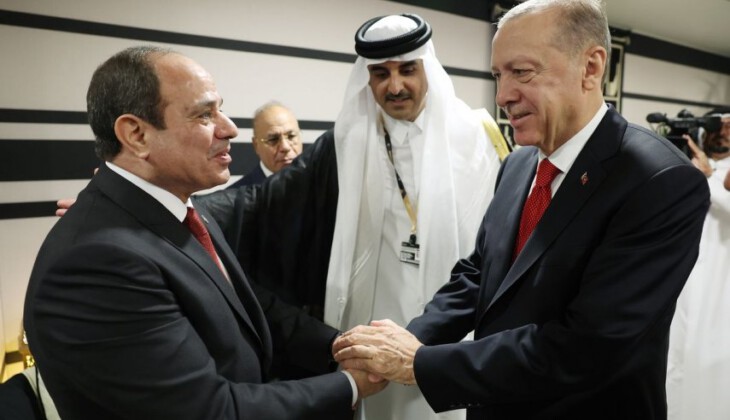 توافق رؤسای جمهور ترکیه و مصر برای افزایش سطح روابط