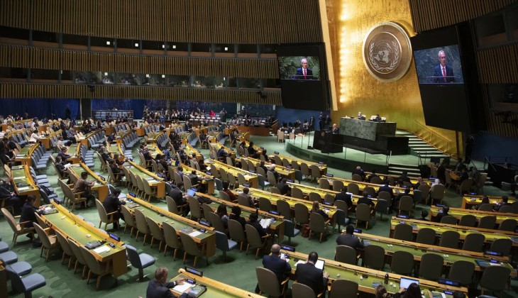 مجمع عمومی سازمان ملل به نفع فلسطین رای داد