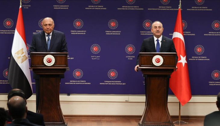 وزیران خارجه ترکیه و مصر بر ارتقای روابط دیپلماتیک تأکید کردند