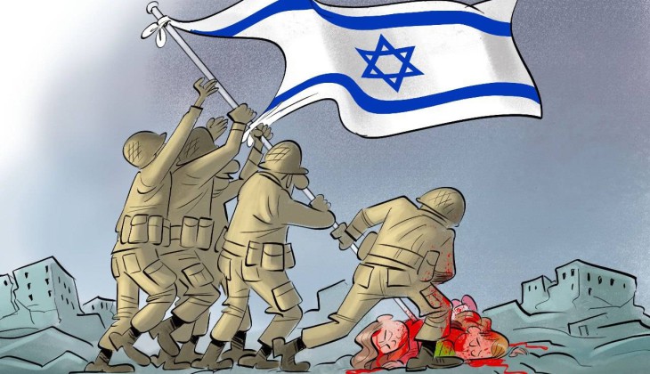 کاریکاتور اختصاصی نگاه نو/فلسطین در آیینه تصویر