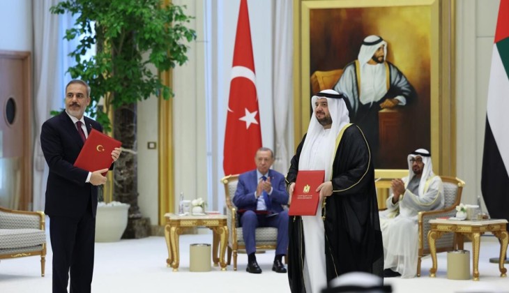 ترکیه و امارات ۱۳ قرارداد به ارزش بیش از ۵۰ میلیارد دلار امضا کردند