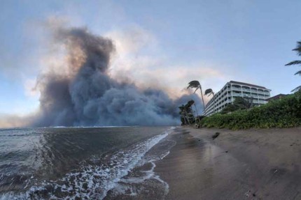 آتش سوزی در جزیره هاوایی بیش از ۹۶ کشته برجاگذاشت