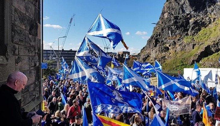تاکید بر ملی گرایی بریتانیایی و افزایش اراده اسکاتلندی ها برای استقلال