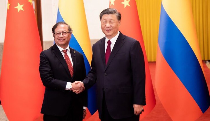 اراده کلمبیا و چین برای ارتقای روابط دو جانبه به مشارکت راهبردی