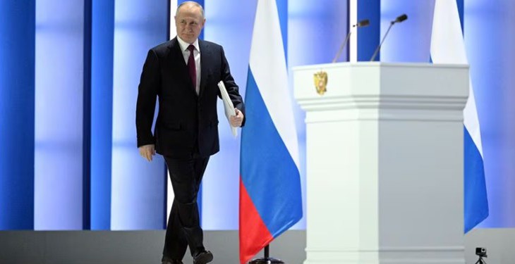 پوتین نامزدی خود در انتخابات ۲۰۲۴ روسیه را اعلام کرد