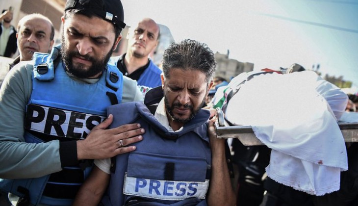 افزایش شهدای خبرنگار غزه به ۱۱۷ نفر