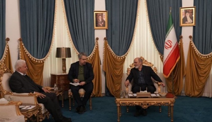 دیدار رئیس حشد شعبی عراق با دبیر شورای عالی امنیت ملی