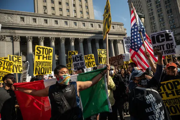 تظاهرات لس‌آنجلس به نیویورک رسید