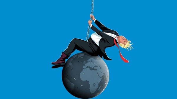 ترامپ توپ تخریبش را به سمت آمریکا نشانه گرفته است